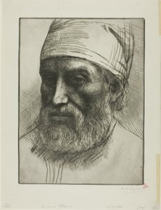 Dwie głowy autorstwa Alphonse Legros