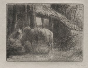 Drugie miejsce do podlewania. autorstwa Alphonse Legros