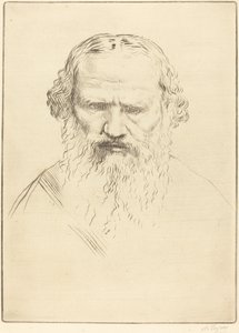 Tołstoj. autorstwa Alphonse Legros
