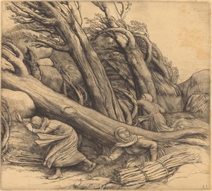 Tornado (Le tyfon) autorstwa Alphonse Legros