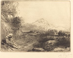 Odpoczynek podróżnika Odpoczynek podróżnika. autorstwa Alphonse Legros