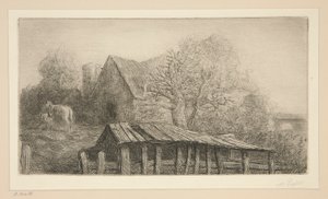 Stara Karczma autorstwa Alphonse Legros