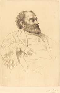 Val Prinsep, RA autorstwa Alphonse Legros