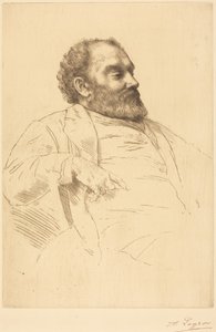 Val Prinsep, R.A. autorstwa Alphonse Legros