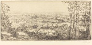 Dolina w Burgundii Dolina w Burgundii. autorstwa Alphonse Legros