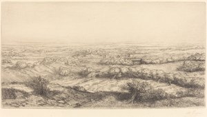 Dolina w Burgundii Dolina w Burgundii. autorstwa Alphonse Legros
