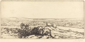 Dolina Wydm (Dolina Wydm) autorstwa Alphonse Legros