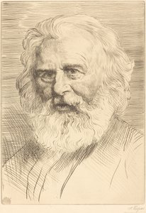 WH. Longfellow, 1. płyta. autorstwa Alphonse Legros