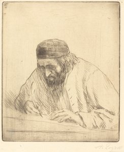 Pisarz Pisarz. autorstwa Alphonse Legros