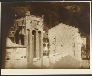 [Klasztor Chiliándari, góra Athos]. autorstwa Alphonse Maria Mucha