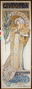 Gismonda, Teatr Renesansu, 1894 autorstwa Alphonse Mucha