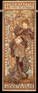 Lorenzaccio, 1896 autorstwa Alphonse Mucha