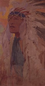 Indianin, 1904 autorstwa Alphonse Mucha