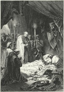 Śmierć króla Francji Ludwika IX