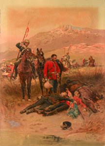 „Ostatni sen odważnych”, Isandlwana, Zulu War autorstwa Alphonse Marie de Neuville