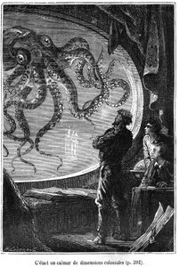 „Dwadzieścia tysięcy mil pod morzami” autorstwa Alphonse Marie de Neuville