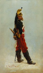 Smok, 1875 autorstwa Alphonse Marie de Neuville