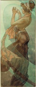 Evening Star autorstwa Alphonse Mucha