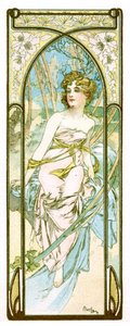„Jasność dnia”, 1899 autorstwa Alphonse Mucha