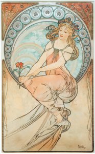 Obraz autorstwa Alphonse Mucha