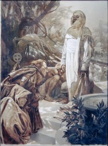 Historia Hiszpanii, ilustracja autorstwa Alphonse Mucha