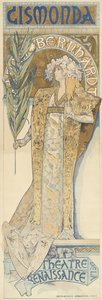 Gismonda, 1894-95 autorstwa Alphonse Mucha