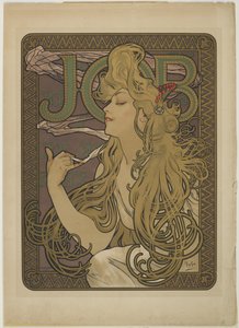 Praca, 1896 autorstwa Alphonse Mucha