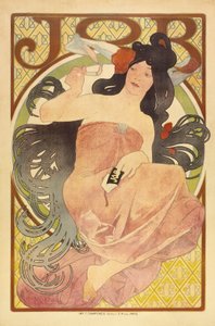 Praca, ok. 1897-98 autorstwa Alphonse Mucha