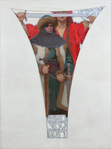 Jan Zizka, 1911 autorstwa Alphonse Mucha