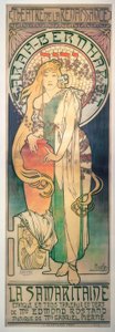 Sarah Bernhardt - Samarytanin autorstwa Alphonse Mucha