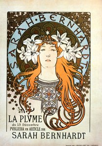 Sarah Bernhardt, La Plume, 15 grudnia 1896