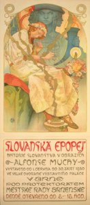 Epika słowiańska autorstwa Alphonse Mucha