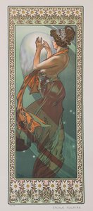 Gwiazda Polarna Gwiazda Polarna, 1902. autorstwa Alphonse Mucha