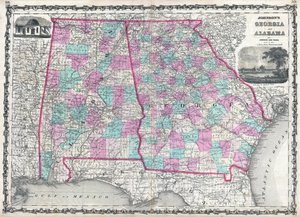 Georgia i Alabama Johnsona