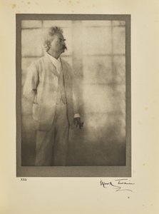 Mark Twain (Samuel Langhorne Clemens) autorstwa Alvin Langdon Coburn