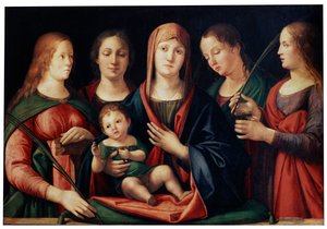 Madonna z Dzieciątkiem z Marią Magdaleną, Świętą Katarzyną i dwoma Świętymi, 1504