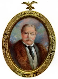 William Howard Taft, amerykański prezydent, 1910. autorstwa Alyn Williams