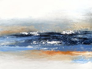 Abstrakcyjne fale oceaniczne autorstwa Alyson Storms