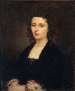 Portret Ateny Mialaret 1826-1899, 1855. autorstwa Amandine Parrot