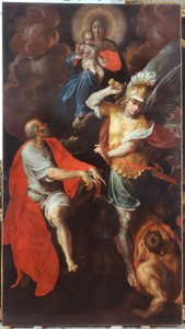 Madonna z Dzieciątkiem i św. Jan Ewangelista i św. Michał