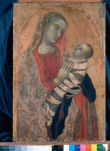 Madonna z Dzieciątkiem, 1320-23 autorstwa Ambrogio Lorenzetti