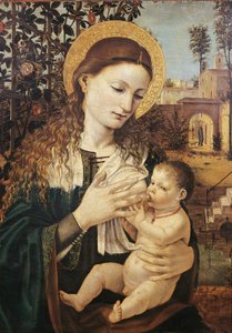 Madonna del Latte, Ambrose Bergognone (ok. 1460-1523)