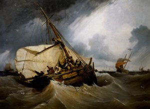 Połowy dorsza autorstwa Ambroise Louis Garneray