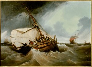 Łowienie dorsza Obraz Ambroise Louis Garneray (1783-1857) 1832 Nd. 1,26x1,75 m Rouen, Muzeum Sztuk Pięknych