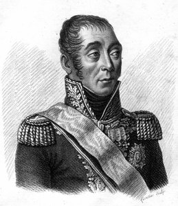 Portret Emmanuela, markiza de Grouchy, marszałka Francji (1766-1847) - w „Portretach francuskich generałów po zwycięstwach i podbojach Francuzów”. Grób Ambroise Tardieu w 1818 r. Kolekcja Stella. autorstwa Ambroise Tardieu