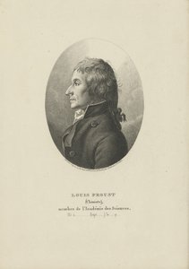 Portret Josepha Louisa Prousta 1754-1826 , ok. 1930 r. 1800. autorstwa Ambroise Tardieu