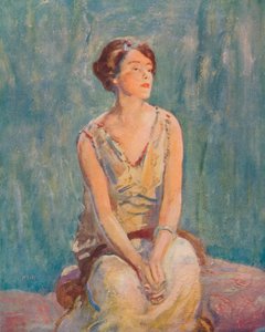 Portret, ok. 1922, ok. 1932 autorstwa Ambrose McEvoy