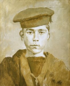John Travers Cornwell, Chłopiec 1. klasy (1900-1916), XX wiek (olej) autorstwa Ambrose McEvoy
