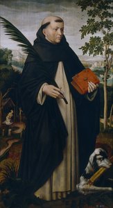 Święty Dominik autorstwa Ambrosius Benson