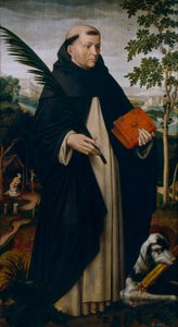 Święty Dominik z Guzman autorstwa Ambrosius Benson